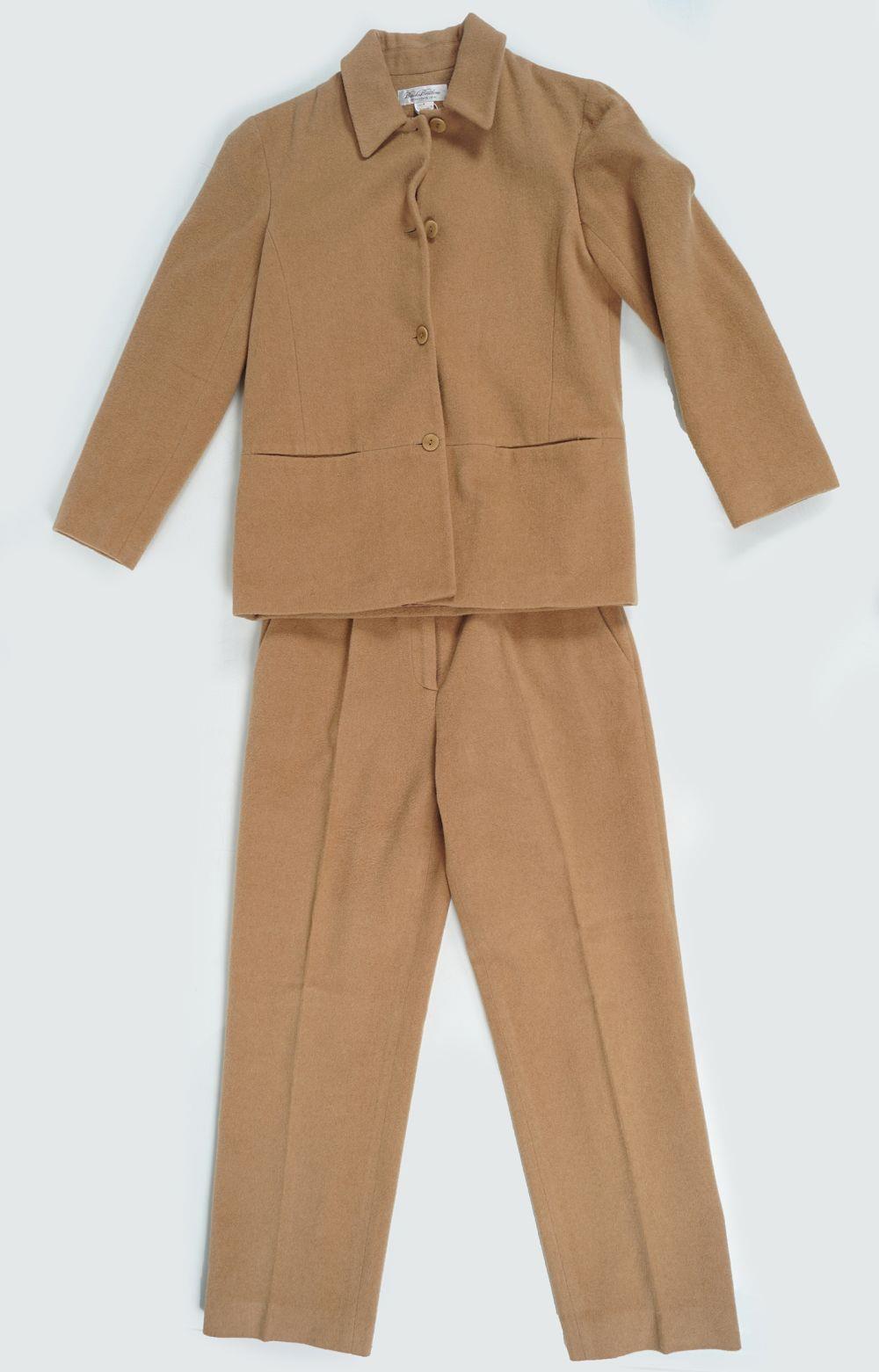 3 PIECE CAMEL SUIT BY BROOKS BROS