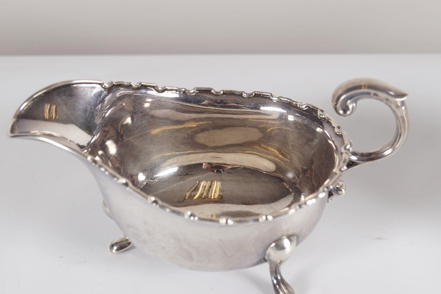 PAIR SILVER SAUCE BOATS - Image 2 of 3