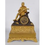 19TH-CENTURY FRENCH ORMOLU CLOCK