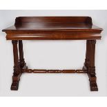 WILLIAM IV MAHOGANY HALL TABLE