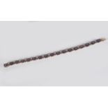 9 CT. GOLD LOLITE TENNIS BRACELET