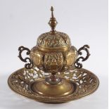 19TH-CENTURY FRENCH ORMOLU INK STAND