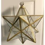 MID-CENTURY BRASS LIGHT