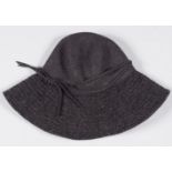 MAX MARA GREY WOOL HAT