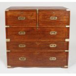 19TH-CENTURY SECRETAIRE CAMPAIGN CHEST