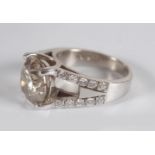 4-5 CT. ROUND CUT DIAMOND RING