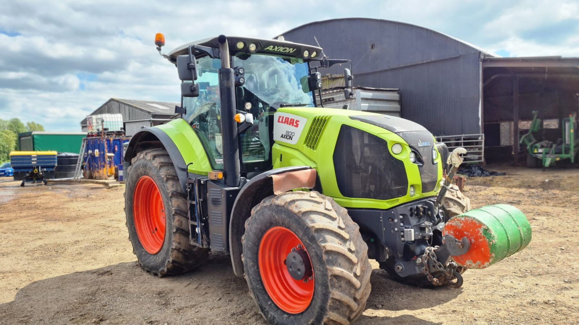 CLAAS Axion 800 4wd (2017) BX17 CJY - 4,