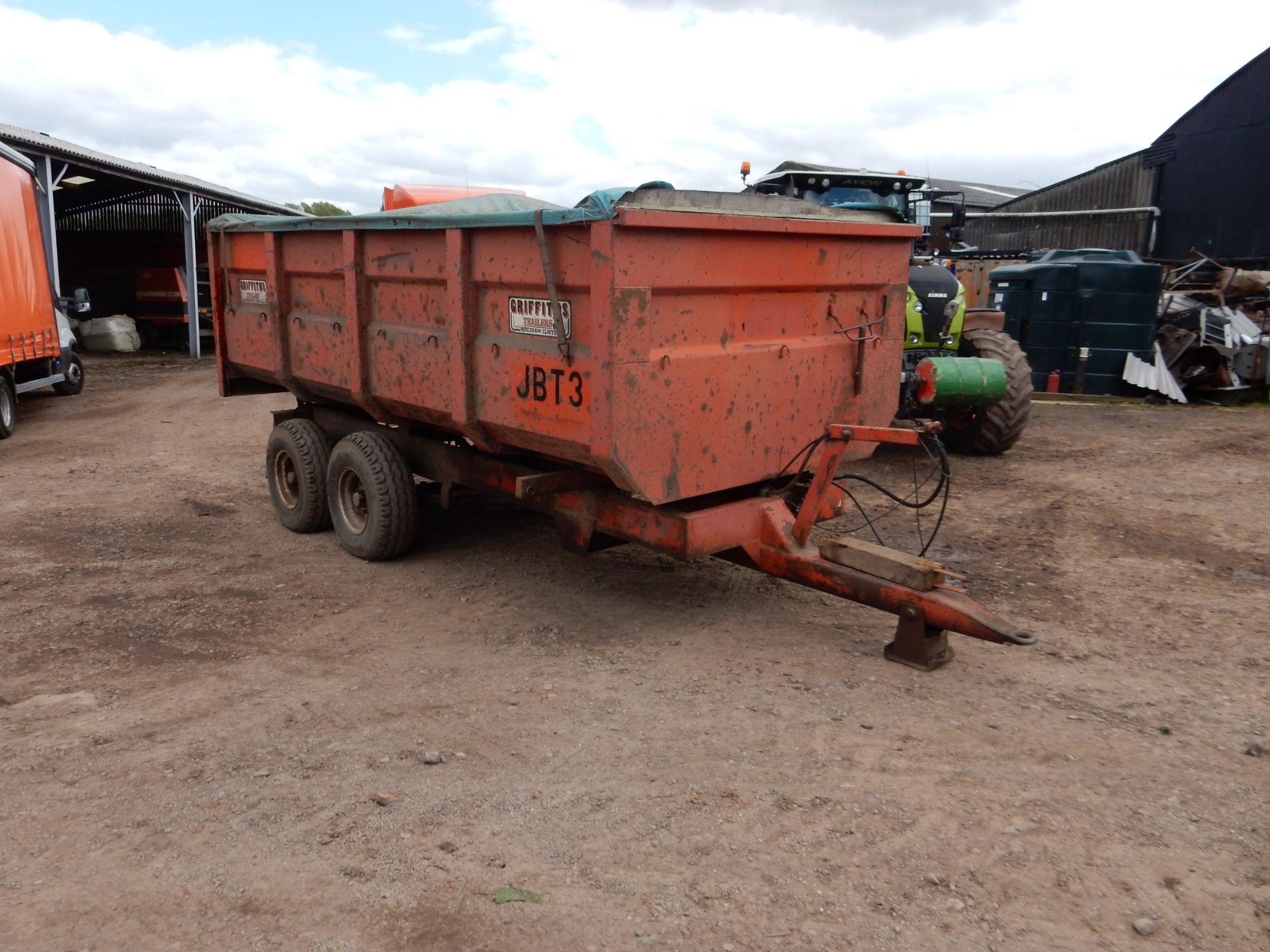 Griffiths 8 tonne trailer, - Image 2 of 4