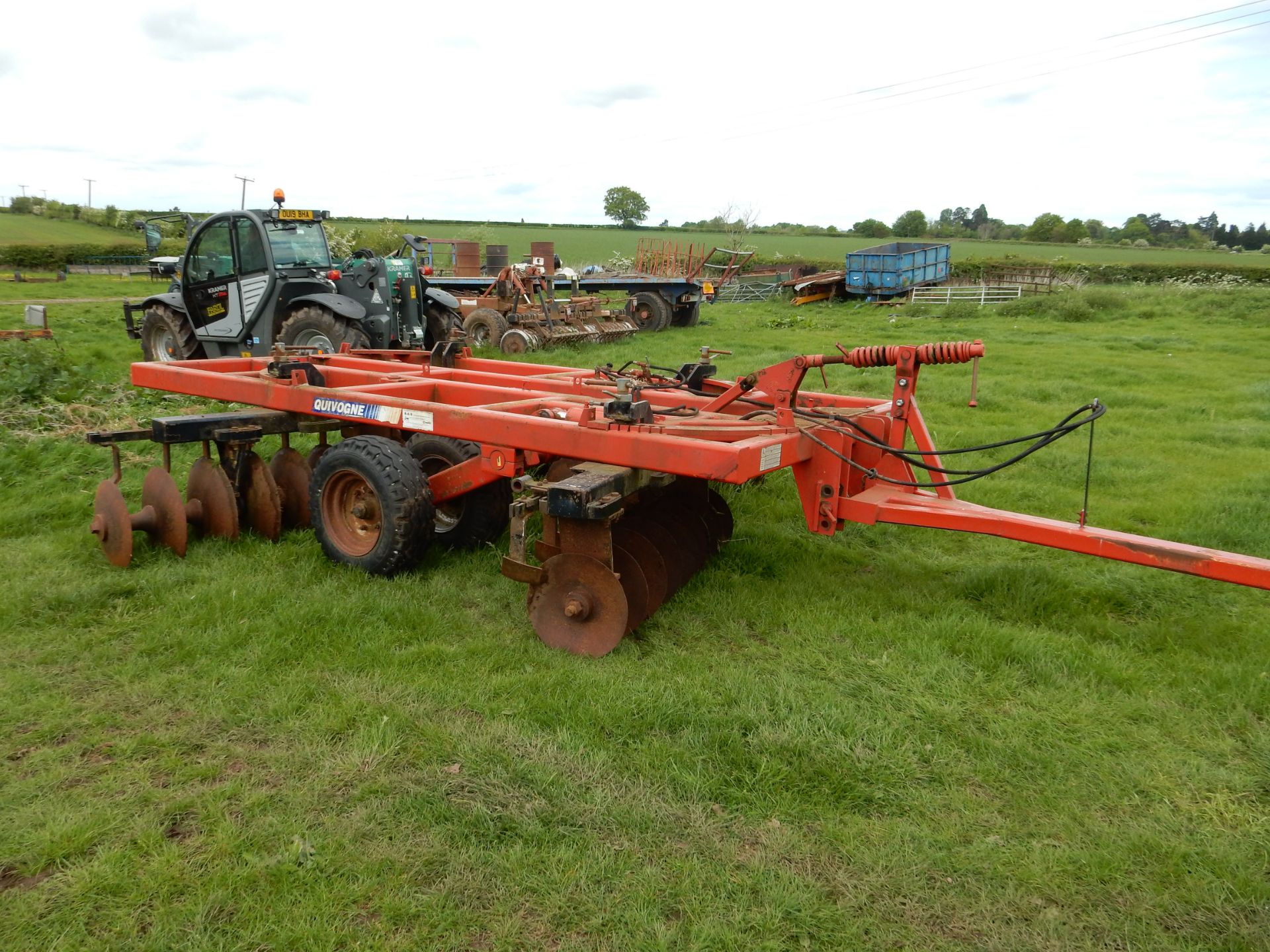 Quivogne trailed discs/harrow