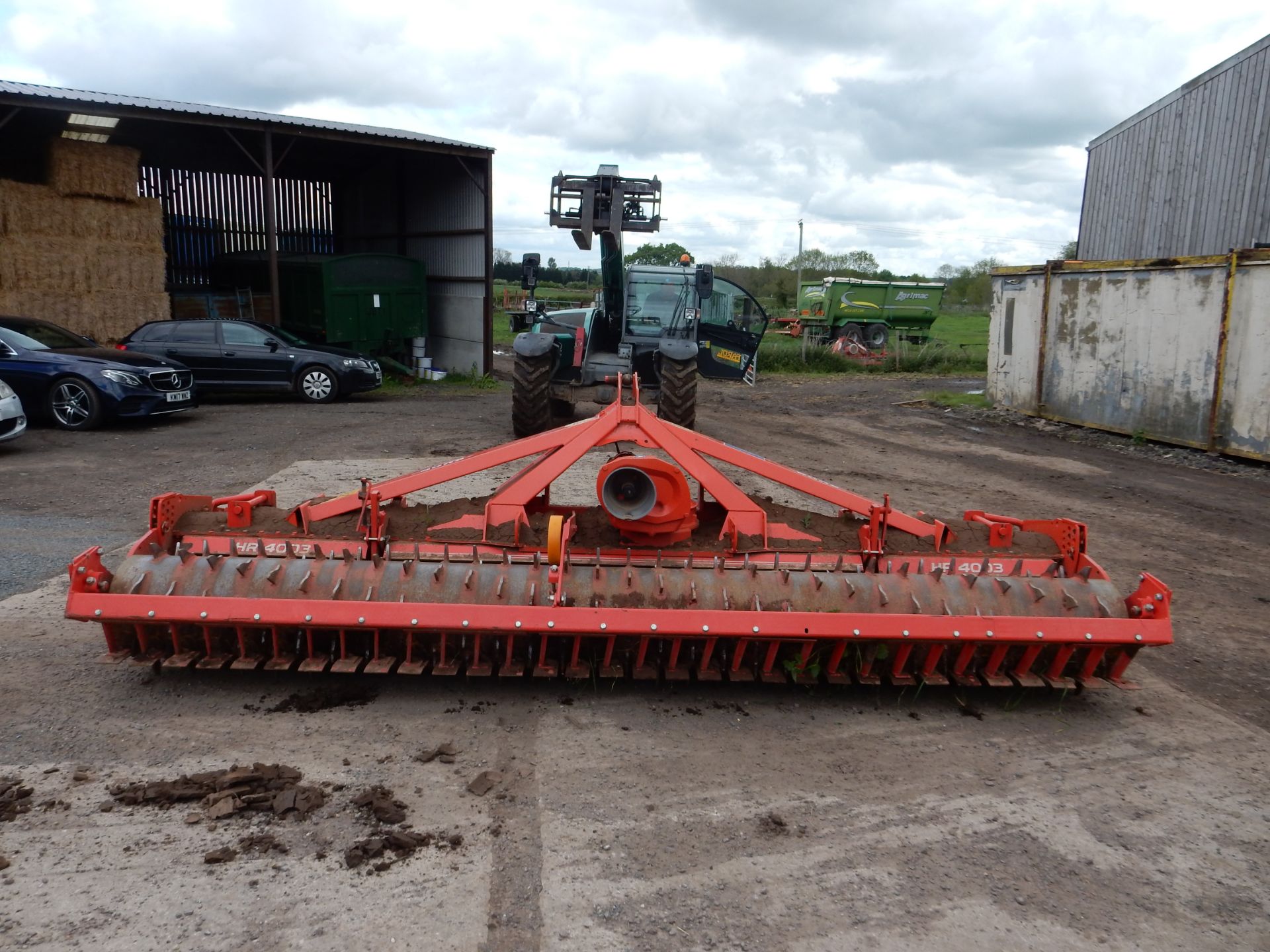 Kuhn HR4003 power harrow with plate (no I.D. - Image 3 of 3