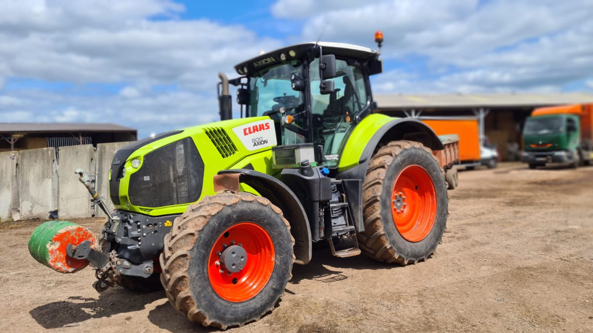 CLAAS Axion 800 4wd (2017) BX17 CJY - 4, - Image 4 of 7