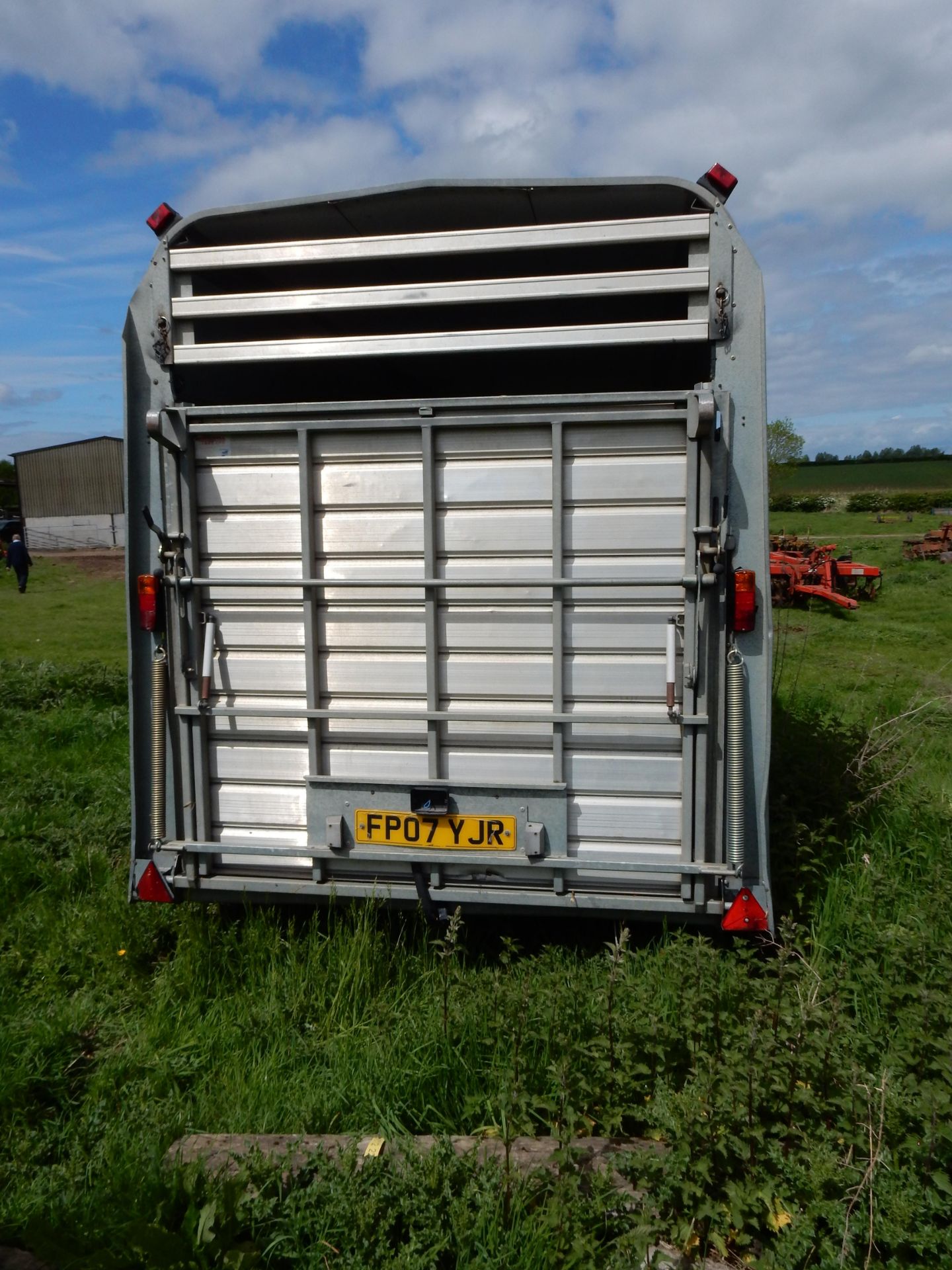 Ifor Williams TA5 10G 12 12ft cattle trailer, - Image 5 of 5