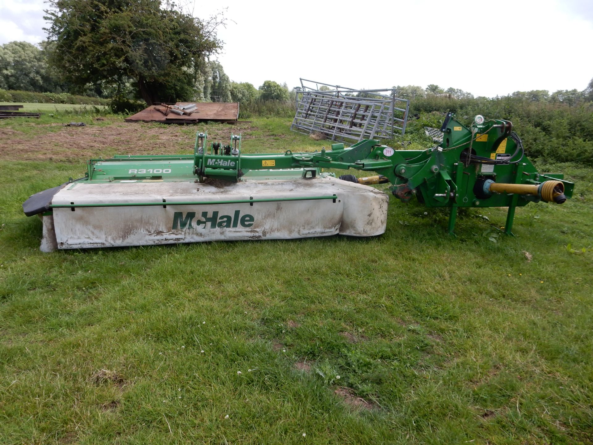 McHale Pro Glide R3100 disc mower with conditioner 2017 - Image 2 of 4