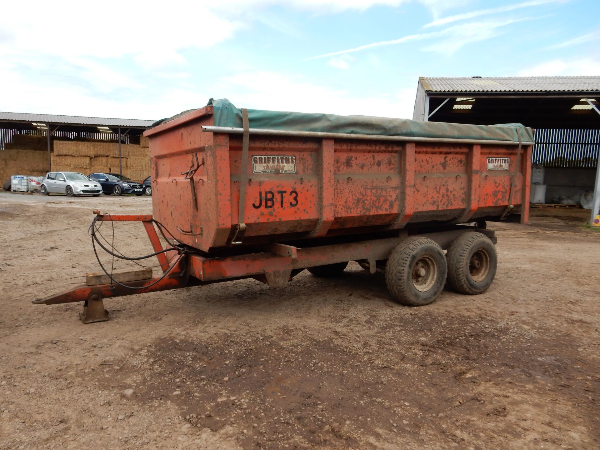 Griffiths 8 tonne trailer, - Image 4 of 4