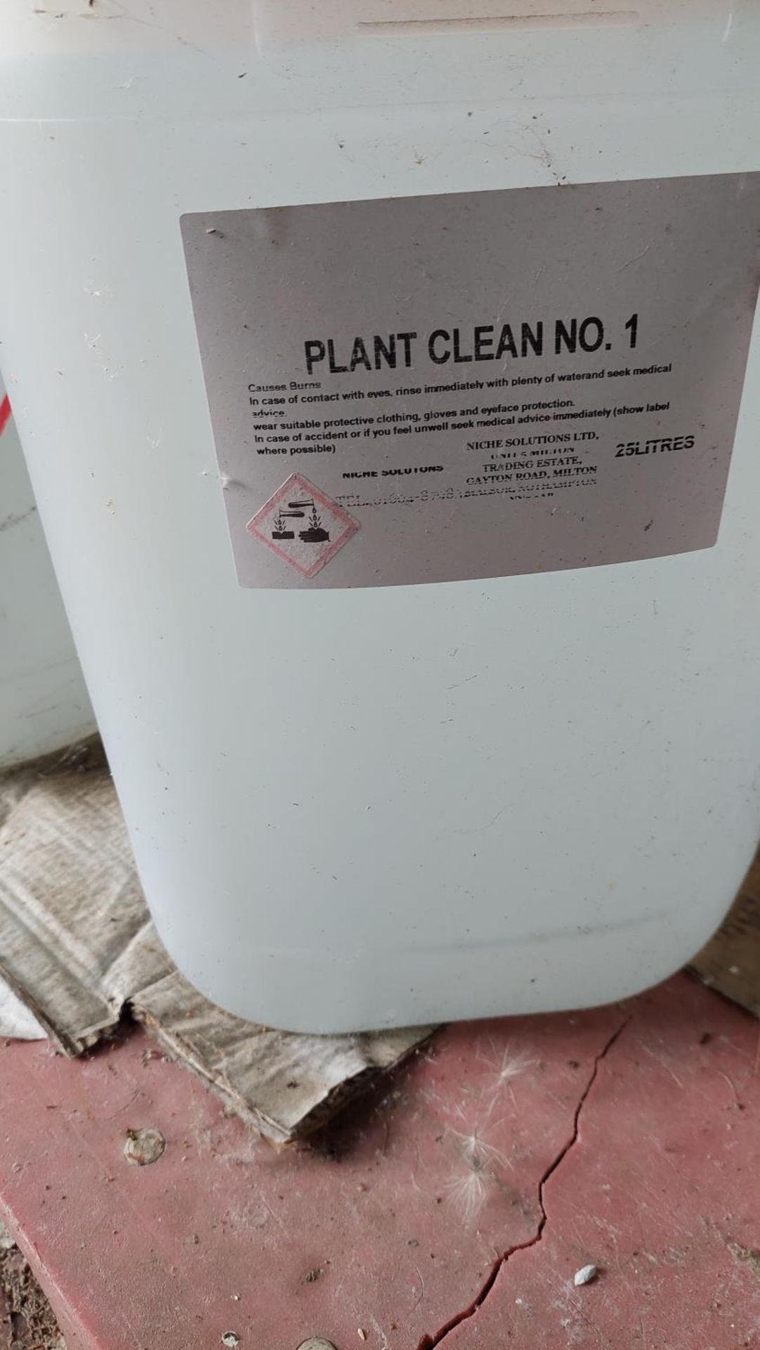 10 No 25 Ltrs drums of Plant Clean No 1 - Image 3 of 3