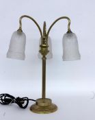 ART DECO TISCHLAMPE Frankreich, 1920er