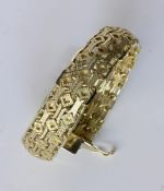 ARMBAND 585/000 Gelbgold. L.19,5cm,