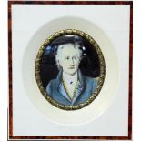 MINIATUR Johann Wolfgang von Goethe.