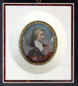 MINIATUR FRIEDRICH SCHILLER Farbig auf