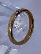 DIAMANTRING 585/000 Gelbgold mit