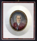 MINIATUR JOHANN SEBASTIAN BACH Farbig