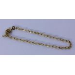 ARMBAND 333/000 Gelbgold. L.20cm,