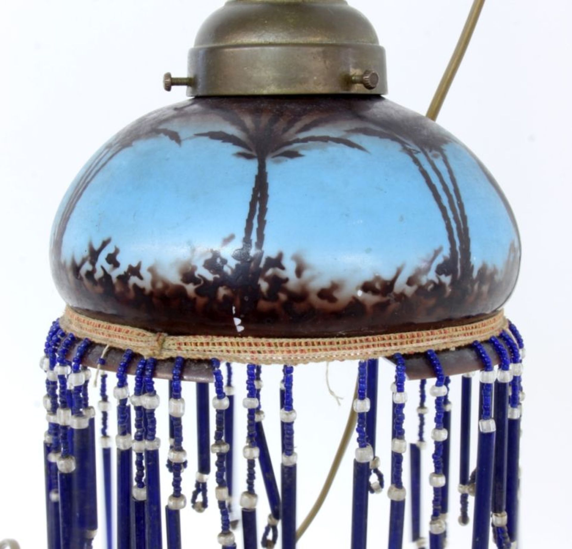 JUGENDSTIL TISCHLAMPE Frankreich um - Image 2 of 2