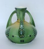 TRIPLE HENKELVASE Gustave de Bruyn &