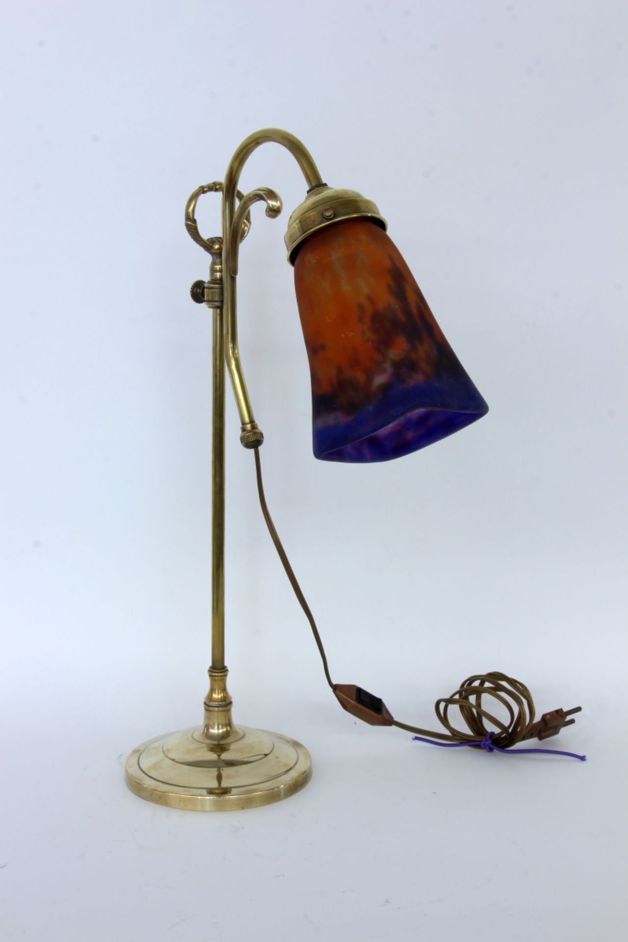 JUGENDSTIL TISCHLAMPE Muller frères,