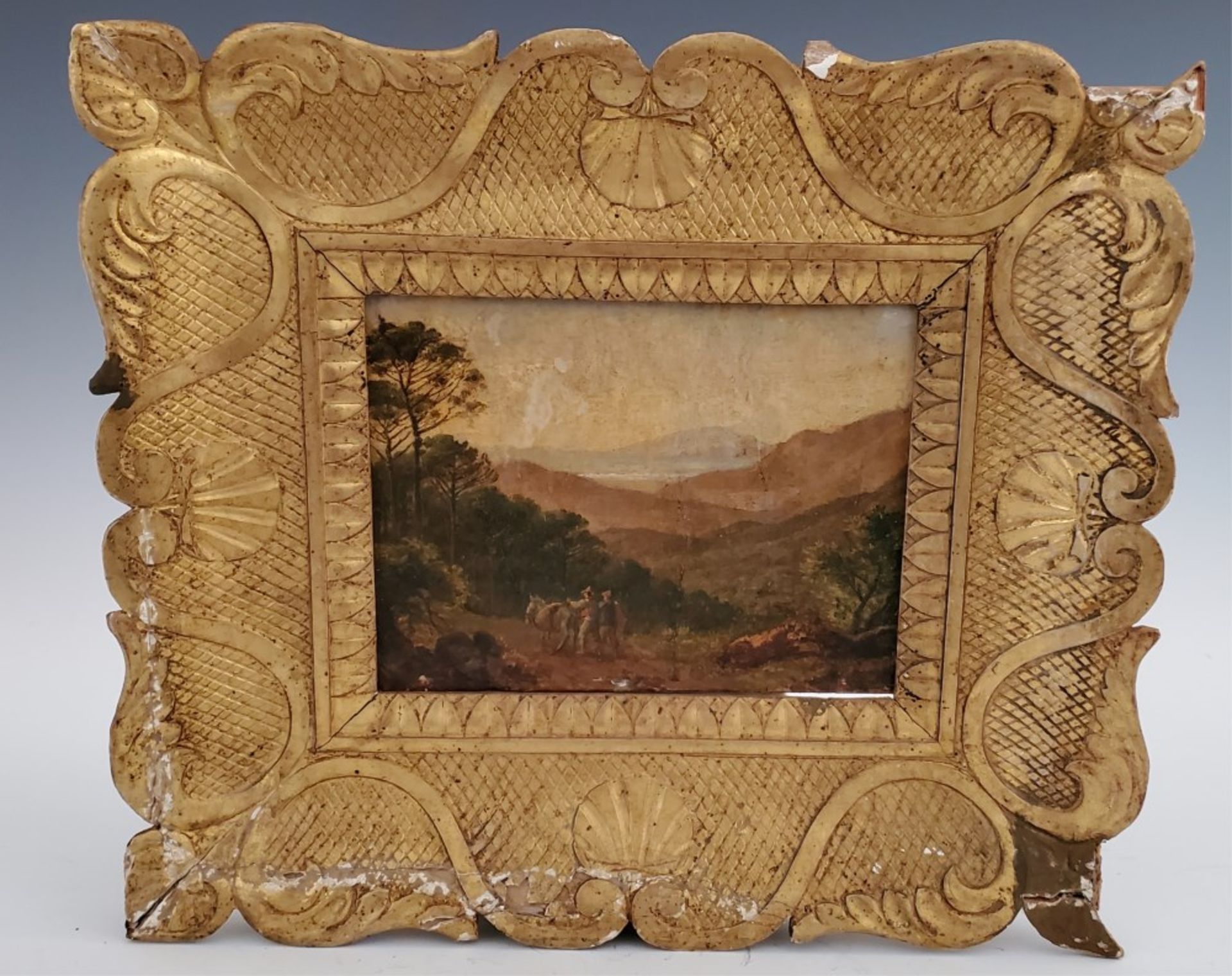 CONTINENTAL 18TH/19TH C. OIL ON BOARD - Image 2 of 6