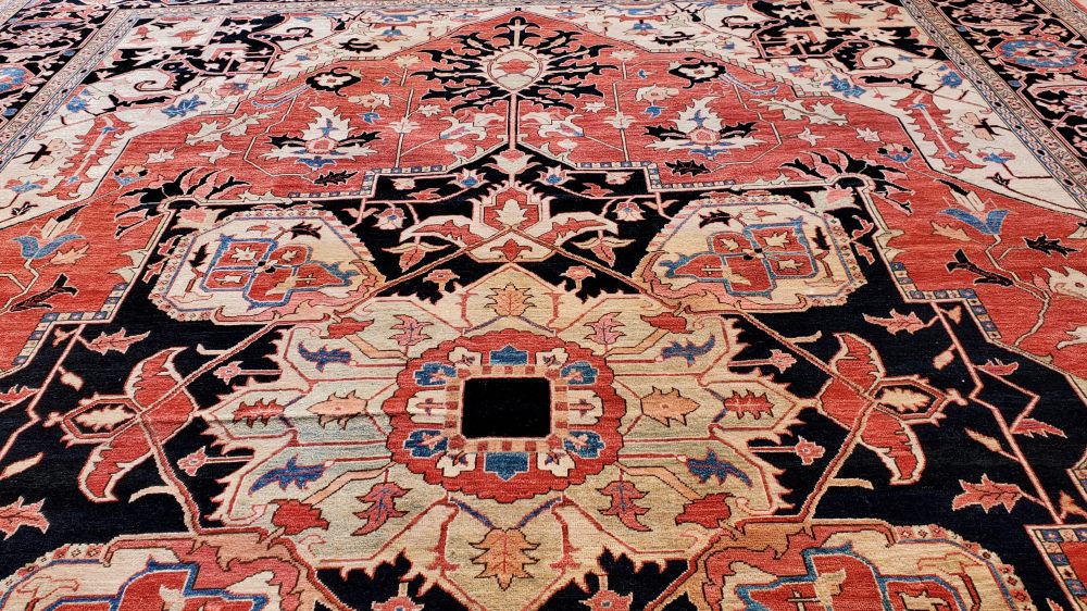 SERAPI DESIGN PALACE SIZE WOOL CARPET - Image 7 of 25