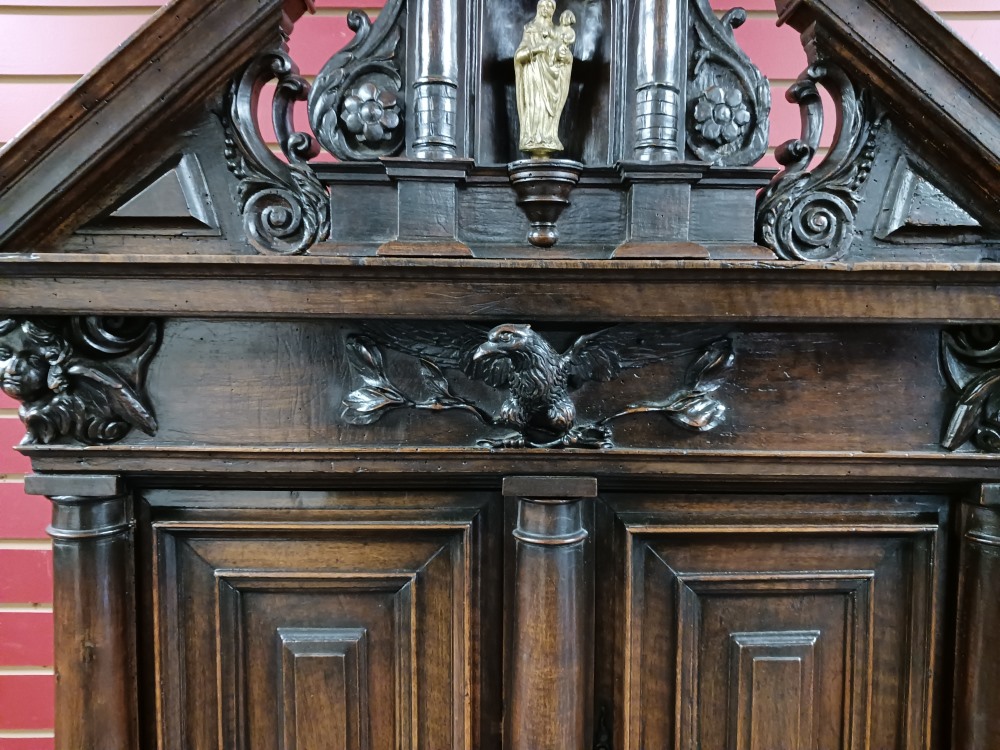 HENRI II RENAISSANCE WALNUT CABINET, 16TH C - Image 7 of 17