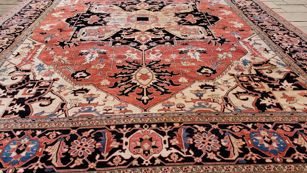 SERAPI DESIGN PALACE SIZE WOOL CARPET - Image 2 of 25