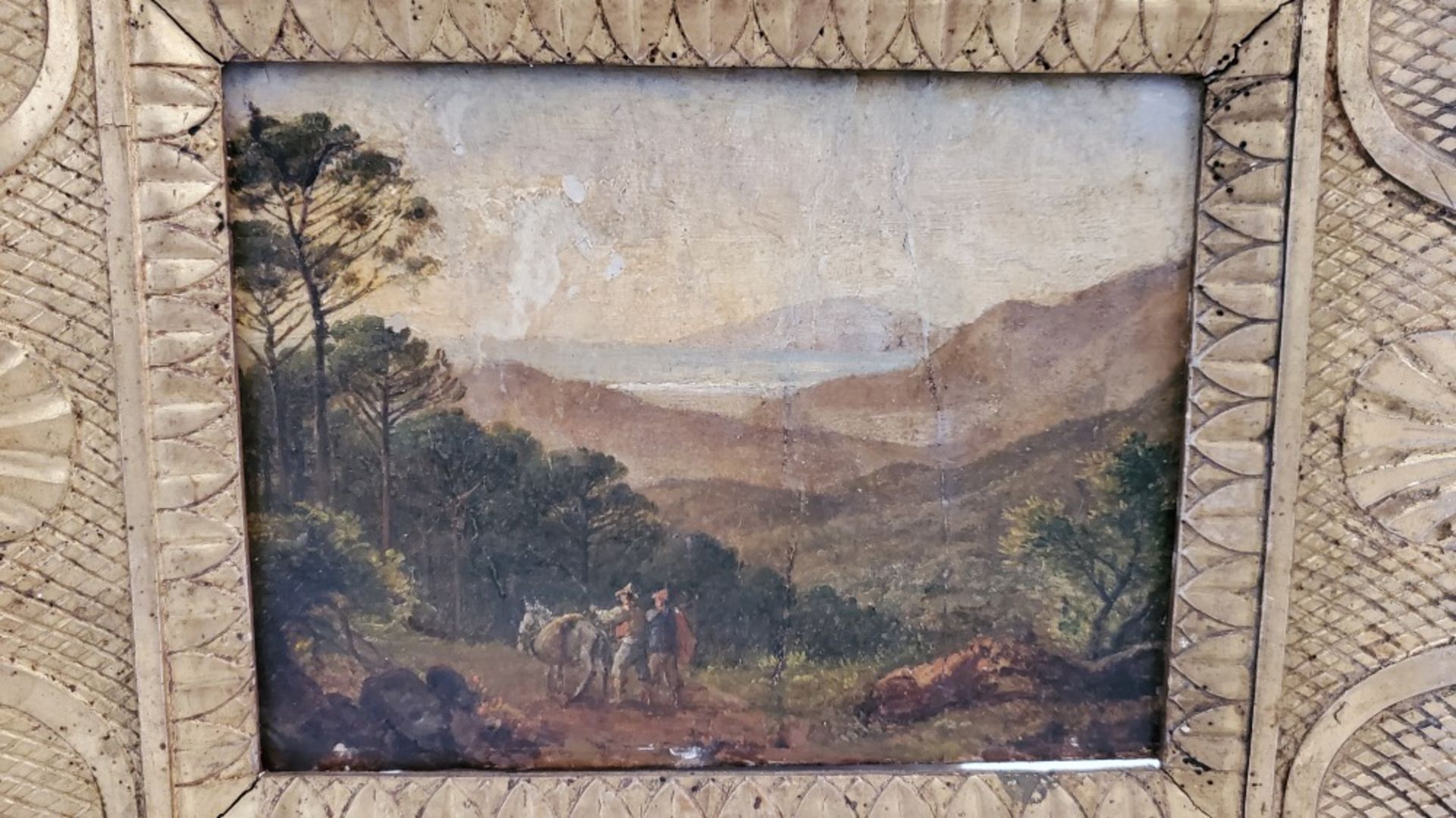 CONTINENTAL 18TH/19TH C. OIL ON BOARD - Image 3 of 6