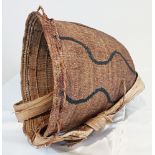 SOUTH WEST STYLE WOVEN GATHERING BASKET