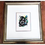 JOAN MIRO, LITHOGRAPH, (PENCIL SIGNED)