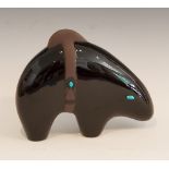 LAWERENCE VARGAS (1999) FIGURAL POTTERY OF BEAR