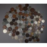 A quantity of world coinage 19th and 20th century examples: Australia, Austria, Belgium, Egypt,