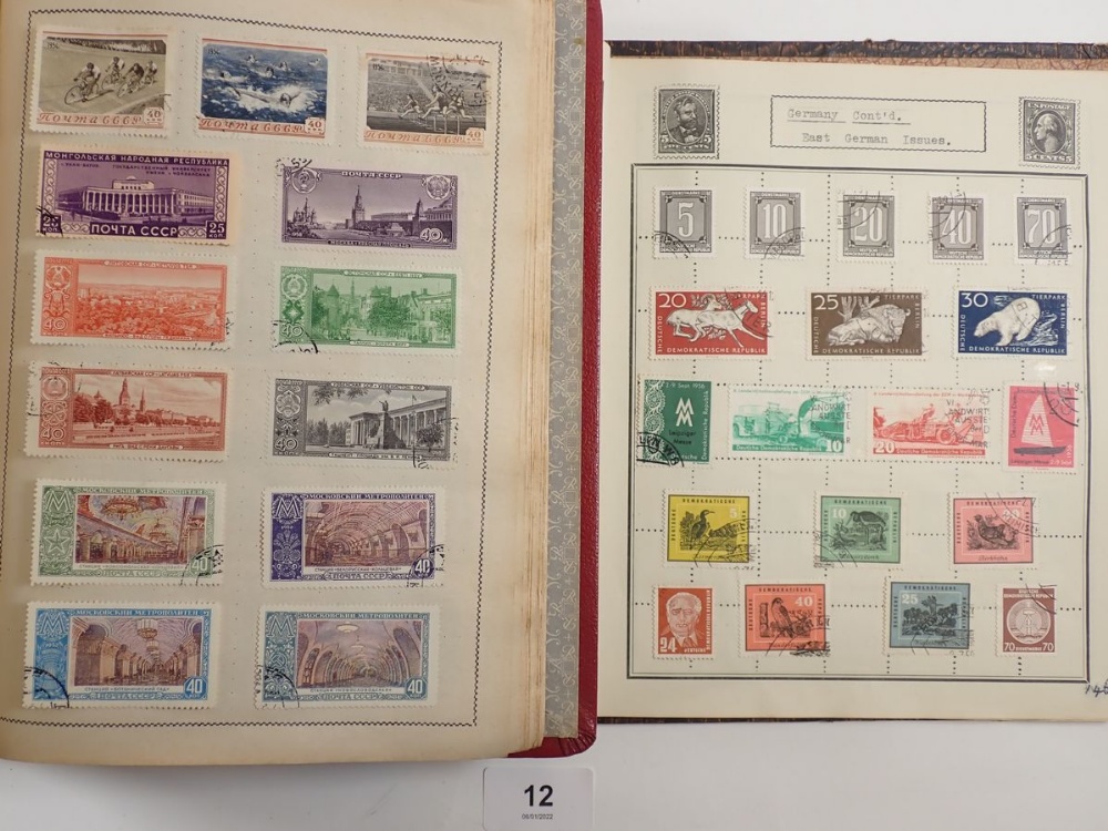 Boxed collection of GB, Br Empire/C'wealth & ROW stamps, both mint & used, in 5 albums, 3 approval - Image 5 of 5