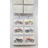 Trade cards: albums (2) with Golden Era sets including motorcycle interest, tractors, classic cars