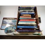 A box of railway related books