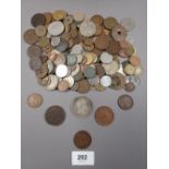 A quantity of world coinage and tokens 18th, 19th and 20th century, examples: Australia, France,