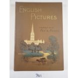 English Pictures in Pen and Pencil by Manning and Green, circa 1890