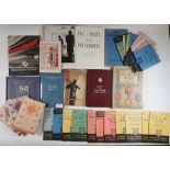 A box of military books and WWII pamphlets including a History of The Cheshire Home Guard book and