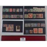 GB: QV-QEII mint & used accumulation in mauve folder & stamp collectors album - the latter with £80+