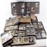 Photographs - accumulation in ten albums and box of loose circa 1900's-1960 approx - many places