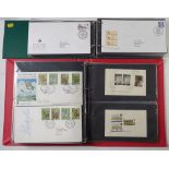 GB & Australia: 3 QEII decimal FDC albums (c180 covers), many registered, with mostly Philatelic