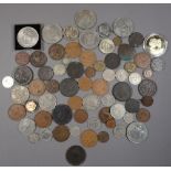 A quantity of pre-decimal and decimal coinage ranging from George III through Elizabeth II