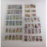 Cigarette/Trade cards: Sport - Carreras 1951 footballers (turf slides), Players 1930 country