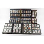 Cigarette cards - in slot in albums including Players 1904 British Empire series, Life on board a